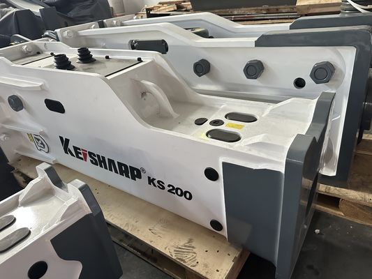 KS200 Kutusu Tip 135mm Çisele Kazı makinesi Hidrolik kırıcılar