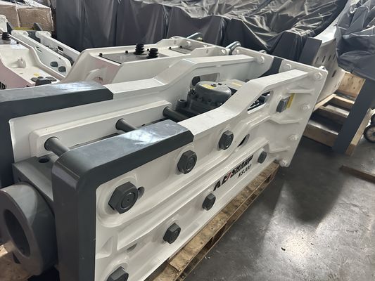 KS300 En iyi tip hidrolik kırıcı 180-200bar çalışma baskısı için 190mm Çizel çapı