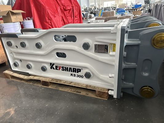 KS300 En iyi tip hidrolik kırıcı 190mm Çizel çapı için 130-190L / dakikaya