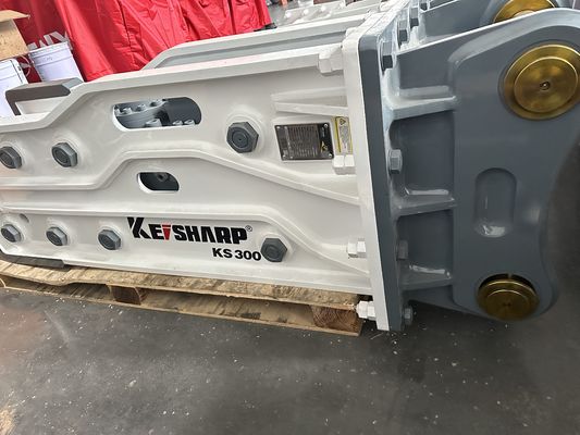 KS300 En iyi tip hidrolik kırıcı 190 mm Çizel çapı için 400-550 bpm