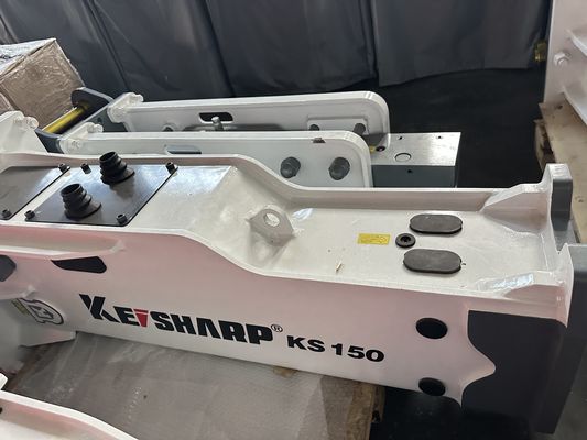 KS150 7-14 tonluk kazı makinesi için sessiz tip hidrolik kırıcı ISO sertifikalı