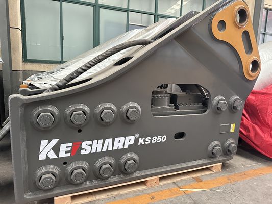 KS850 Yan Tipi Hidrolik Kırıcı Makinesi 230mm Çizel Diametresi