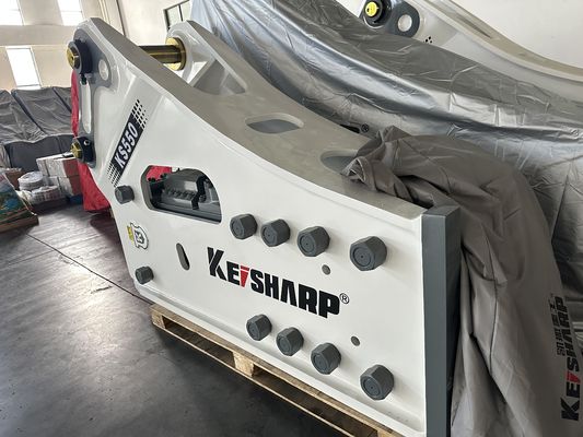 200 mm Çisel KS550 Yan Tipi Maç 50-55t kazıcı Hidrolik kırıcı