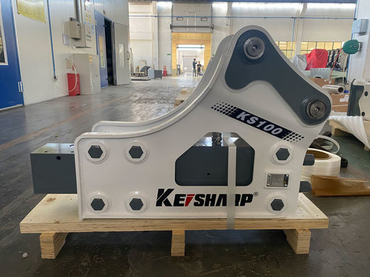 85 mm Çisel Dia. 6-8,5 tonluk kazıcı ile eşleşen 400-800 bpm hidrolik kırıcı
