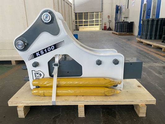 KS100 SIDE TYPE 395kg Ağırlık 1545mm Uzunluk 85mm Çisele Hidrolik Breeaker