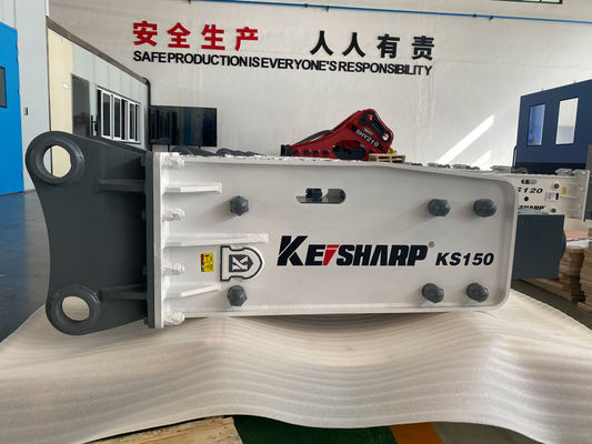 KS150 Top Tipi Kaya Hidrolik Kırıcı Makinesi 100 mm Çizel Diametresi