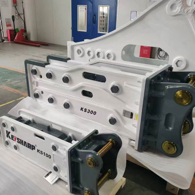 KS300 Kazıcı Hidrolik Kaya Kırıcı Makinesi Üst Tipi 150mm Çizel Diametresi