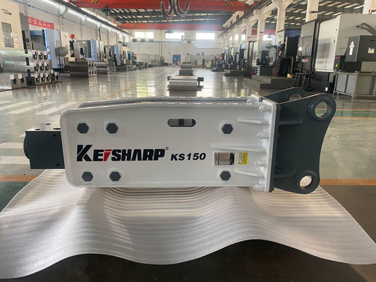 KS150 Kazıcı Hidrolik Kaya Kırıcı Makinesi Üst Tipi 100mm Çizel Diametresi