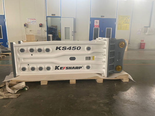 KS450 Top Tipi Kaya Hidrolik Kırıcı Makinesi 190mm Çizel Diametresi
