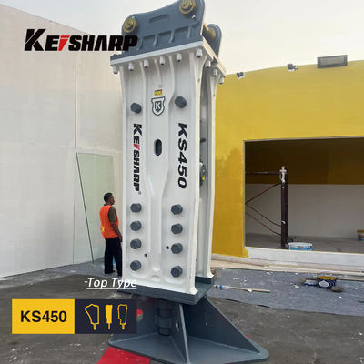 KS450 Top Tipi Kaya Hidrolik Kırıcı Makinesi 190mm Çizel Diametresi